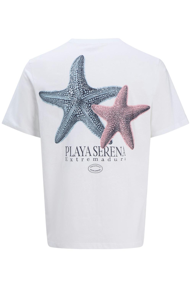 JORCANGGU ILLU TEE SS CREW NECK 12277228 BRIGHT WHITE